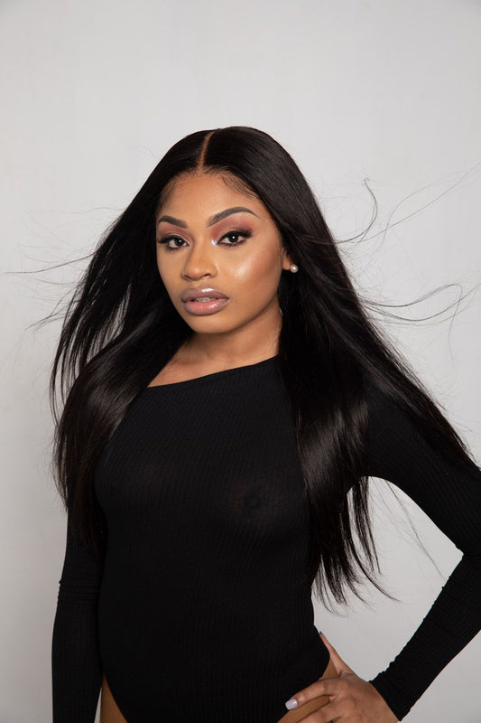 Luxurious Straight Lace Front 13*4